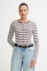 rag & bone kardigán női viszkózzal - fehér S