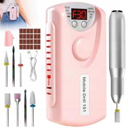 Bedee Elektromos Manikűr Szett 30000 Rpm 6 Db Ötvözött Fúróval (ELEKTRYCZNY ZESTAW MANICURE )