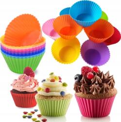  Szilikon Muffin Formák Muffin Forma 12 db #68 (0068)