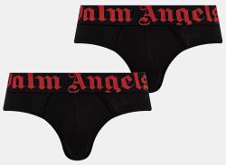 Palm Angels alsónadrág férfi pamuttal 2-es csomag - fekete L