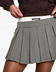 Boohoo Többszínű Mini Pepitka Magas Derekú Szoknya Boohoo 38