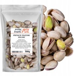 Kol-pol Pörkölt Pisztácia Sózott 500g Természetes nagy friss kiváló minőség Kol-Pol (Pistacje prażone solone 500g Kol-Pol)