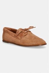 Calvin Klein mokaszin női velúr ESS BOATSHOE SUEDE - barna Női 40