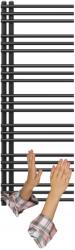 Granitan Fürdőszobai Radiátor Fekete Létra 140x50 cm Radiátor Modern Milo (MILO24792)