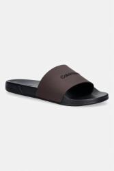 Calvin Klein papucs nyitott orrú férfi ESS SLIDE MONOBRAND CV - barna Férfi 43