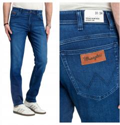 Wrangler Férfi farmer nadrág Wrangler Texas Slim Fit Kék W33 L36 (112358217)