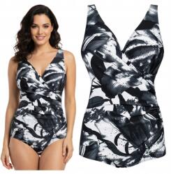 Ercole Jelmez Női Fürdőruha Egyrészes Karcsúsító Plus Size 50 (Strój kąpielowy jednoczęściowy damski E699150)