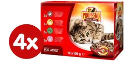 Propesko alutasakos macskaeledel húsmix 4x(12x100g)