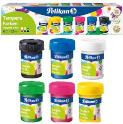PELIKAN Tempera 6db-os PELIKAN tégelyes 6x25ml