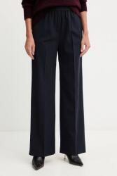 Weekend Max Mara gyapjú nadrág PETRA - sötétkék 34
