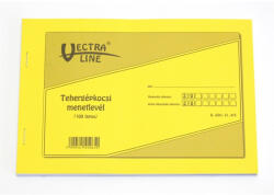 Vectra-line Nyomtatvány menetlevél teherautó 100 lapos A5 D. Gépj. 21/5 (VL) (DGJ-21/A/5)