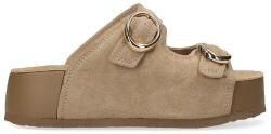 Mexx papucs női velúr TULAYA SCARLETT Sandal - bézs Női 41