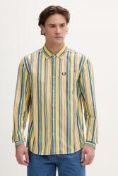 Fred Perry pamut ing - sárga XL