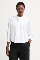 Giorgio Armani női pamut ing - fehér XS - answear - 29 990 Ft