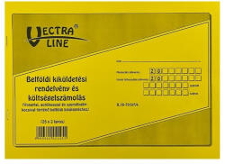Vectra-line Kiküldetési rendelvény VECTRA-LINE álló 25x2 (KX00571)