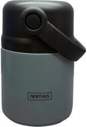 Vin Bouquet Nerthus Двустенен термос за храна с дръжка - сив - 650 мл (VB-FIH-1462)