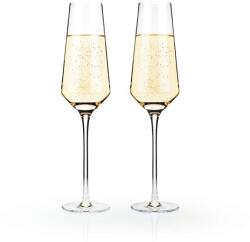 TRUEBRANDS Viski Кристални чаши за шампанско raye 2бр. - 236мл (viski-4530)