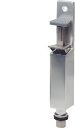 KWS ajtókitámasztó 1037 padlópersellyel löket 30 mm alumínium ezüst eloxált/nem (SCH-102283810)