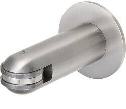 KWS Ajtókitámasztó 1018 mágnessel 80 mm alumínium ezüst eloxált (SCH-102283783)