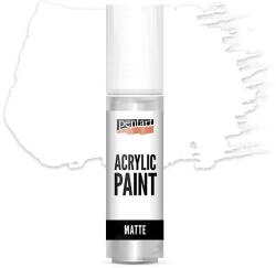 Pentart matt akrilfesték, 20 ml - fehér