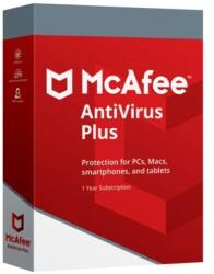 McAfee AntiVirus Plus - 3 eszköz 1 év (MCAANTPLU-3D-1Y)