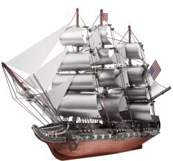 Piececool Puzzle 3D, Piececool, Sailing Frigate, metal, 349 piese