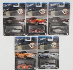 Mattel Set 5 Masinute Metalice Hot Wheels Vintage Racing Club , Scara 1: 64 -varianta A (HRT81-A)