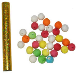 eHobby Set Teava Suflat cu 30 bile din bumbac colorate , Joaca si distractie cod 66016 (ff66016)