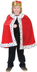 Fashion PELERINA REGE - REGELE ARTHUR- pentru copii -marime 116 (ff410073_116) Costum bal mascat copii