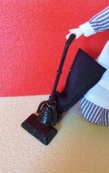 Hobbyplanet Aspirator din metal culoare neagra - miniatura papusi (D019)