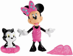 Mattel Set baie Disney Minnie Figaro Y1889 , Jucarie interactiva pentru apa (Y1889) Figurina