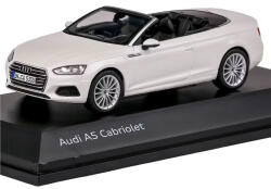 SPARK Macheta Auto Audi A5 Cabriolet 2017 Alba , Scara 1: 43, Spark Dealer Edition (2665)