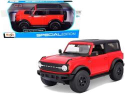 Maisto Macheta Auto Ford Bronco Wildtrak Rosu , 1: 18 Maisto, Metal Die-Cast (31456R)