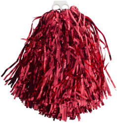 Fashion Pompon Majorete Rosu Metalizat , 34 cm de Energie si Pasiune! (ff53134R)