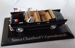 ATLAS Macheta Simca Chambord V-8 AB-P President Kennedy , black (KEN)