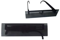 Fashion Ochelari petrecere Futuristi Black Diva - Cod 80072 (80072)