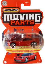 Matchbox Masinuta Chevrolet Corvette Stingray rosu 2016, Matchbox Moving Parts FWD28, scara 1 64 (2701-4)