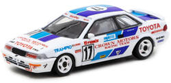 Tarmac Macheta Auto Toyota Corolla Levin AE92 17 Macau GP 1989 , Alb Albastru, Scara 1: 64, Tarmac (TC-T64-036-89MGP17)