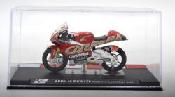 Atlas Collection Macheta Motocicleta Aprilia RSW125 Roberto Locatelli Moto GP 2004 , Scara 1: 24 (2849)