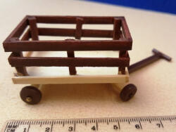 Hobbyplanet Carut de curte din lemn - miniatura papusi (V70411)