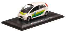 ATLAS Macheta Taxi Mitsubishi i-MiEV Tokyo 2010, alb cu verde, Atlas, Scara 1: 43 (2863)