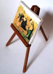 Hobbyplanet Sevalet cu canvas tablou - miniatura papusi 1: 12 (CC71130)
