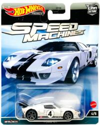 Hot Wheels Masinuta metalica Hot Wheels Premium Car Culture Speed Machine - Ford GT, scara 1: 64 (2654)