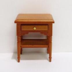 Hobbyplanet Noptiera cu sertar culoare nuc - miniaturi papusi colectionari (23966)