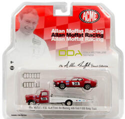 Ford Set masinute ACME Diecast, 1969 Trans Am Mustang Ford F-350 Ramp Truck Allan Moffat Racing 38 scara1 64 (51269)