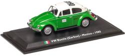 ATLAS Macheta Auto Volkswagen Beetle Taxi Mexico 1985 , Alb cu Verde, Scara 1: 43 (2834)