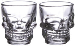 Skulls & Roses Pahare de shot 3D -set de 2 , Skulls Roses (60ml) (JAR74)