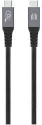 Dviced USB4 Braided Cable, 80 Gbps, 240 W, (Thunderbolt compatible), 1m - black (DV120014)