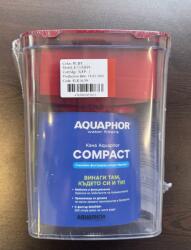 AQUAPHOR ФИЛТРИРАЩА КАНА aquaphor compact 2.5л С 1бр ФИЛТЪР mfp ЧЕРВЕНА (190068)