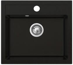 Pyramis Set Chiuveta Si Baterie Pyramis Delos 56*51 1b Black & Tap Lungo 070247102 (delos 56*51 1b Black & Tap Lungo 070247102) Chiuveta